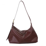 Casual Tote PU Leather Vintage Shoulder Bag for Women