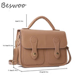 Retro Casual Women's Bag PU Leather Purses and Handbags