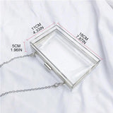 Women Acrylic Evening Shoulder Bag Bridal Clutch Party Prom Wedding