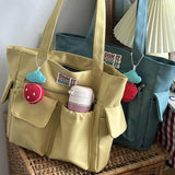 Women's Tote Bag Polyester Handbag Shoulder Canvas Satchel