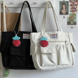 Women's Tote Bag Polyester Handbag Shoulder Canvas Satchel