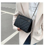 Women's Chain Totes Bags Crossbody Handbags PU Leather
