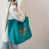 Women's Large-Capacity Canvas Shoulder Bag
