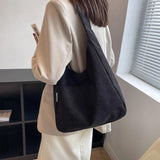 Winter Shoulder Side Bag Casual Style Shopper Handbags