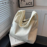Winter Shoulder Side Bag Casual Style Shopper Handbags