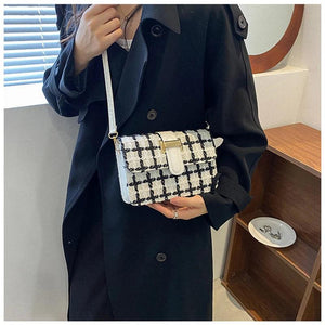 Vintage Flap Shoulder Bag for Women Small Phone Purse