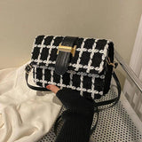 Vintage Flap Shoulder Bag for Women Small Phone Purse