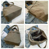 Women Waterproof Nylon Large Capacity Shoulder Bag