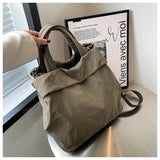Women Waterproof Nylon Large Capacity Shoulder Bag