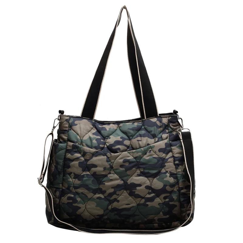 Women's Large Capacity Cotton Shoulder Crossbody Bag