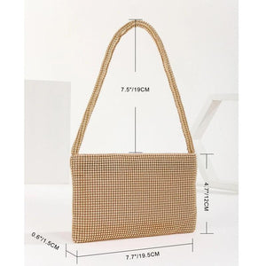 Glitter Shoulder Bag Bling Evening Clutch Handbag Gift for Anniversary