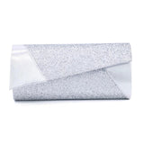 PU Sequin Clutch Bag for Women, Evening Shoulder Bag with Detachable Strap