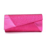 PU Sequin Clutch Bag for Women, Evening Shoulder Bag with Detachable Strap