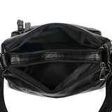 Women's PU Leather Messenger Bag Classic Retro Shoulder Bag