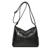 Women's PU Leather Messenger Bag Classic Retro Shoulder Bag
