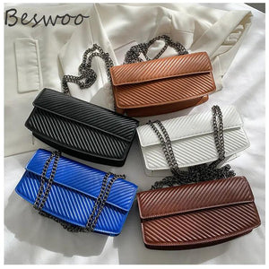 Y2K Retro Chain Shoulder Bag Messenger Bag for Women Handbags