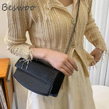 Y2K Retro Chain Shoulder Bag Messenger Bag for Women Handbags