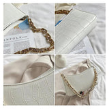 Crocodile Pattern Shoulder Bag Crossbody Purses