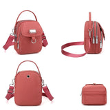 Mini Nylon Women's Shoulder Bag Solid Color High-quality Messenger Handbag