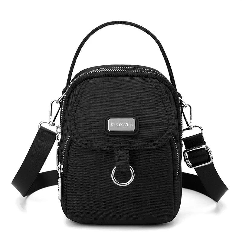 Mini Nylon Women's Shoulder Bag Solid Color High-quality Messenger Handbag