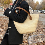Summer Straw Shoulder Bag Female Large Capacity Totes Handbag