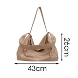 Waterproof Nylon Crossbody Side Bag Casual Lady Tote GYM Travel Handbag