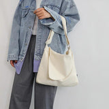 Women's Canvas Crossbody Bag Large Capacity for Spring Summer