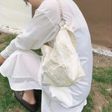 MBTI Vintage Tote Bag for Women Large Capacity Handbag