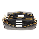 Vintage Chains Shoulder Bag Women PU Leather Crossbody Handbag Lady Pouch sac