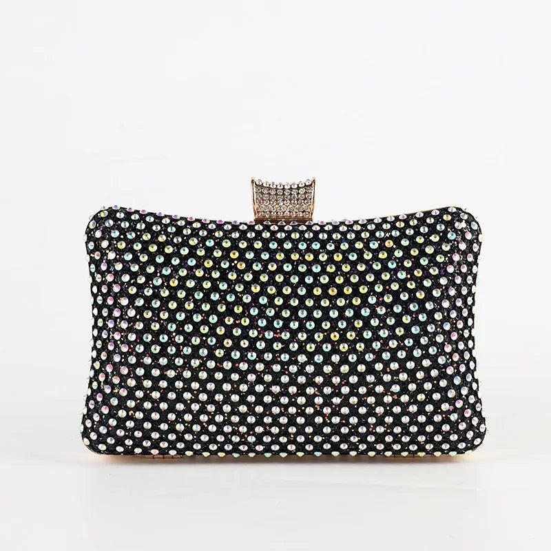 Diamond Clutch Bag Evening Handbag Women Wedding Cross Body Shoulder Bags