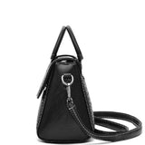 Crocodile Handle Bag Women Middle-aged Shoulder Tote Portable Handbag Purse