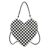 PU Lady Heart Shaped Handbag Lolita Shoulder Bag