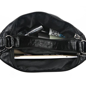 Soft Leather Shoulder Bag Vintage Ladies Crossbody Bags Handbags