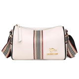 Solid Cow Leather Shoulder Crossbody Bags For Women Small Female Tote Purse