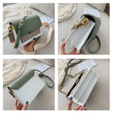 Small Leather Shoulder Bag Women High Style Crossbody Bags