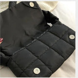 Sponge Pillow Crossbody Bags Women's Solid Shoulder Bags Diamond Handbags