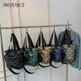 Quilted Shoulder Bag Large Capacity Lady Travel Purse