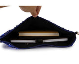Gradient Sequins Dazzling Envelope Crossbody Bag Handbag Totes