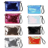Gradient Sequins Dazzling Envelope Crossbody Bag Handbag Totes