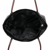 Retro Ladies Messenger Bag Large Capacity PU Shopping Bag