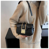 PU Leather Shoulder Bags for Women Crossbody Flap Bag Small Lady Handbag