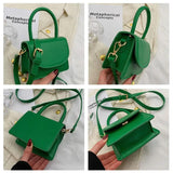 Mini PU Leather Crossbody Sling Bag Women's Handbags Ladies Shoulder Side Bag