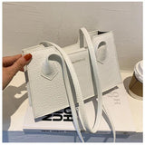 Vintage Pu Leather Underarm Bag Women Solid Shoulder Bags Female Handbags Small