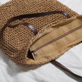 Boho Handbag Summer Straw Bags Large Capacity Shoulder Tote