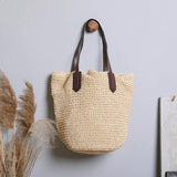Boho Handbag Summer Straw Bags Large Capacity Shoulder Tote
