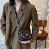 Vintage Chain Handbag Small Messenger Square Bag Women Bags