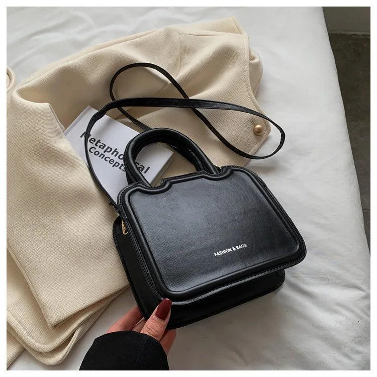Retro Small Handbags Crossbody Sling Bags PU Leather Purses Shoulder Bag