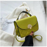 Retro PU Leather Shoulder Bags Crossbody Flap Purse for Women
