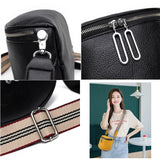 Women's High Soft Leather Saddle Bag Shoulder Messenger Bag