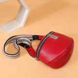 Women's High Soft Leather Saddle Bag Shoulder Messenger Bag